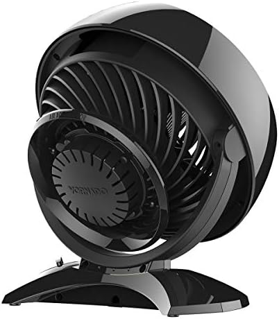 Vornado 7803 Large Pedestal Whole Room Air Circulator, Fan with Adjustable Height, 33-40 in, 3 Speed Settings, Removable Grill for Cleaning, Black Standing Floor Fan for Bedroom