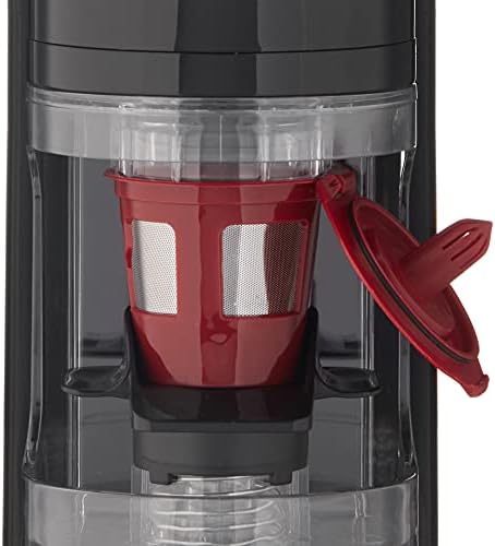 SOLOGRIND 2-in-1 Automatic Single Serve Coffee Burr Grinder for Coffee Pod,Black,1 EA