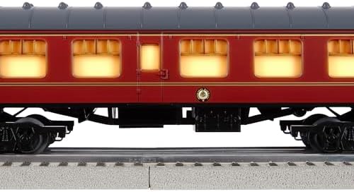 Lionel Hogwarts Add-On Coach Car, O Gauge Model Train Car, Harry Potter Passenger Coach with Interior Illumination