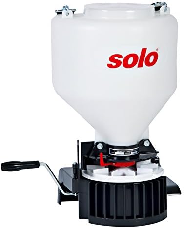 SOLO Inc 421 20-Pound Capacity Portable Chest-Mount Spreader with Comfortable Cross-Shoulder Strap - 421S, White, 20lb