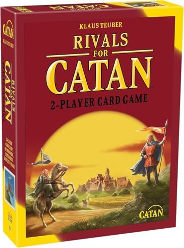CATAN Rivals for CATAN Card Game - Build, Trade and Conquer! Strategy Game, Family Fun for Kids and Adults, Ages 10+, 2 Players