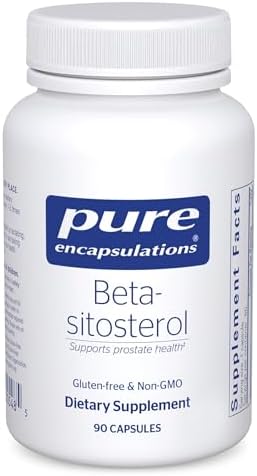 Pure Encapsulations Beta-Sitosterol | Supplement for Urinary Flow and Health* | 270 Capsules | Men's Supplement for Urinary Flow and Health*, Plant Sterol Formula, Hypoallergenic, Gluten-Free, Dairy-Free