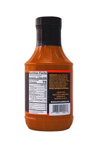 Duce’s Wild Barbecue Alabama White Gold Mayo-Based White Sauce - 18 oz.
