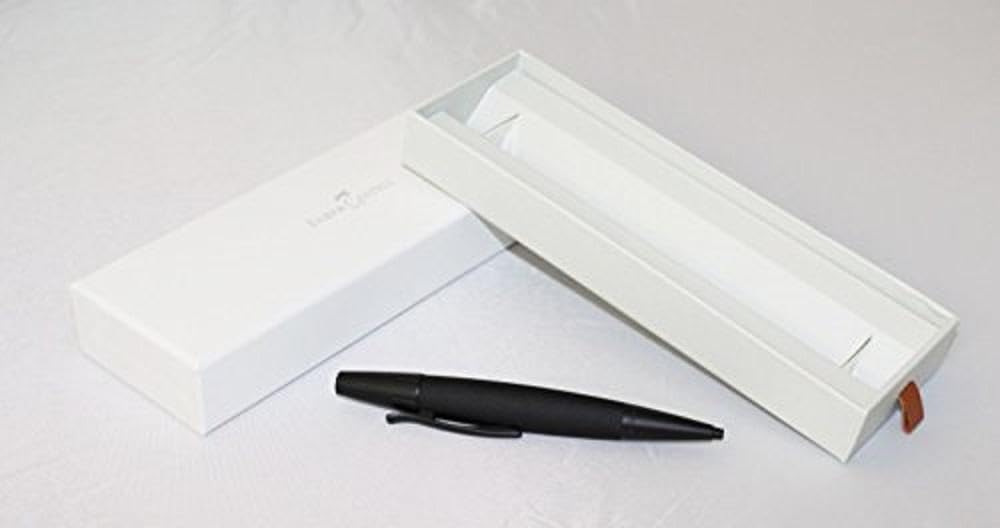 Faber-Castell e-motion Fountain Pen, Pure Black - Extra Fine