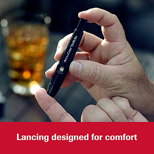 Accu-Chek Softclix Diabetes Lancing Device and 110 Softclix Lancets