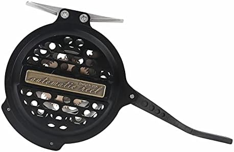 Maxcatch Semi-Automatic Fly Fishing Reel, CNC Machine Cut T6061 Aluminum, Lightweight Design