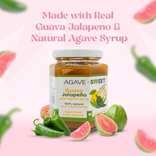Agave Sweet Mango Fruit Spread with Agave Syrup No Sugar Fruit Spread 10 oz