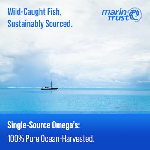 Triple Strength Omega 3 Fish Oil 3600 mg | EPA & DHA | 180 Softgels | Burpless Fish Oil Supplement