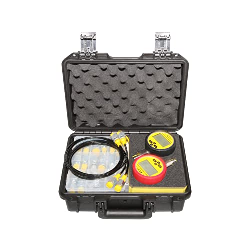 XZT 70U Hydraulic Pressure Test Coupling Kit, Pressure gauges Set, Test Hose