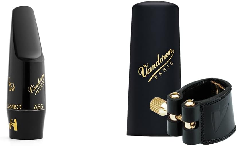 Vandoren SM603B A55 Jumbo JAVA Mouthpiece Alto Saxophone, Black