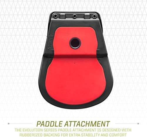 Fobus SWMP Concealed Carry OWB Paddle Holster for S&W M&P, M&P 2.0, SD9 VE, SD40 VE, CZ P-06, and Diamondback DB FS Nine