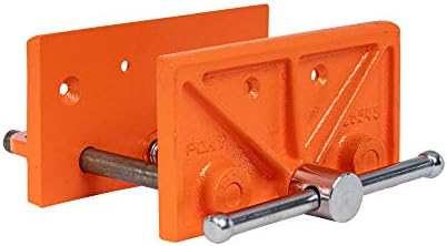 Pony 26545 4-1/2-Inch x 6-1/2-Inch Light Duty Woodworker's Vise | Wood Bench Vice for Handtools & Tool Organizers