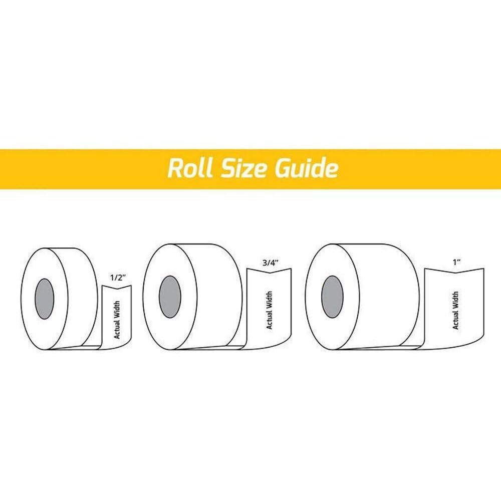 1/2" X 12 YDS 1522 Hair Tape Clear ROLL