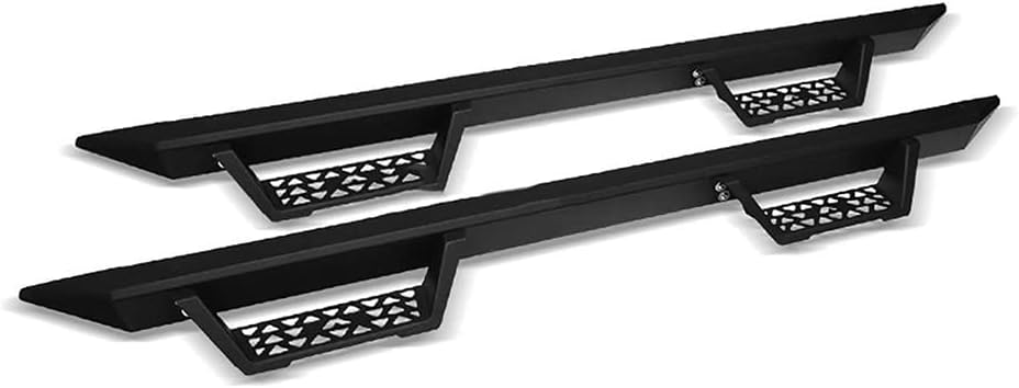 Modular Drop Step Nerf Bars Board Matte Black 2007-2018 For Toyota Tundra CrewMax Cab