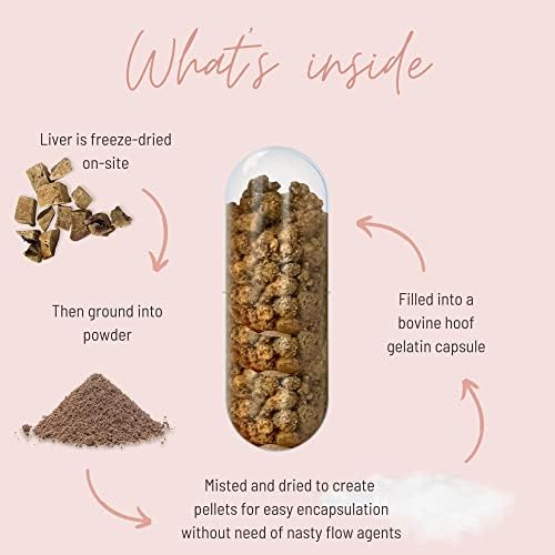 Grass Fed Beef Liver Capsules from Pasture-Raised New Zealand Beef Organs