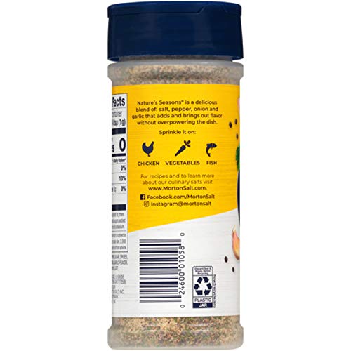 Morton Nature's Seasons Seasoning Blend For Cooking, 7.5 oz, 6-Pack