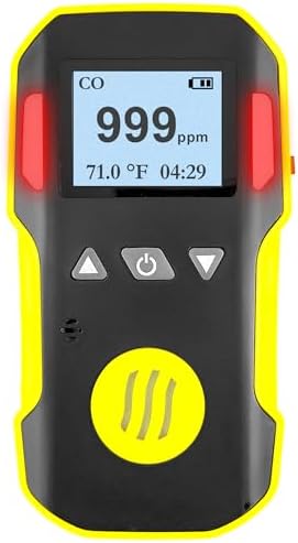 Carbon Monoxide CO Meter by Forensics | USA NIST Calibration | Dust & Explosion Proof | USB Recharge | Sound