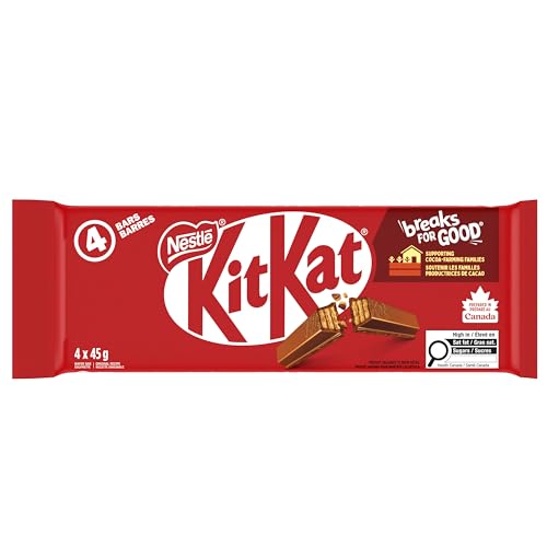 KIT KAT 4 Finger, 4x45g, Multipack | milk chocolate wafer