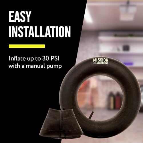 Mission Automotive Inner Tube - 15x6.00-6, TR-13 Valve Stem