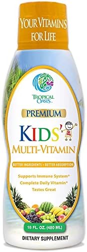 Tropical Oasis MultiVitamin Mineral/ for CHILDREN (16 oz) Liquid