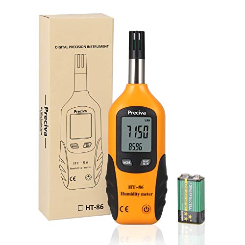 Preciva Digital Psychrometer Thermo-Hygrometer