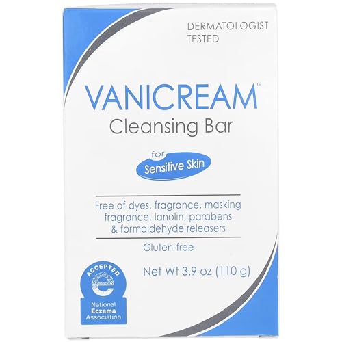 Pharmaceutical Specialties Vanicream Cleansing Bar 3.9 oz (Pack of 5)