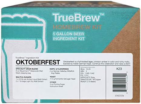 JI-JHQY-CYU0 True Brew Oktoberfest Home Brew Beer Ingredient Kit (1 Unit)