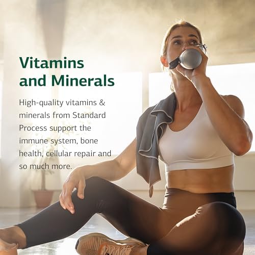 Standard Process Cataplex B - Nervous System & Heart Health Supplement - Contains B Vitamins for Energy Support - Supports Energy Metabolism - Non-Dairy & Non-Soy - 180 Tablets (90 Servings)