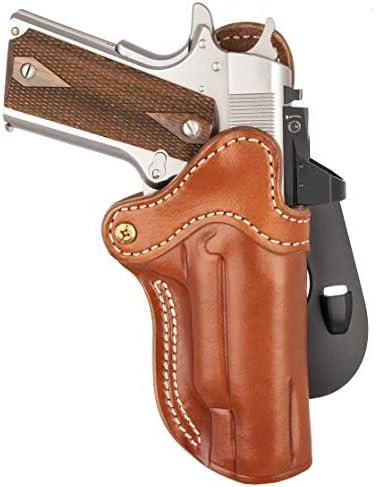 1791 Optic Ready 1911 Paddle Holster Fits Kimber, Colt, Rock Island, Ruger