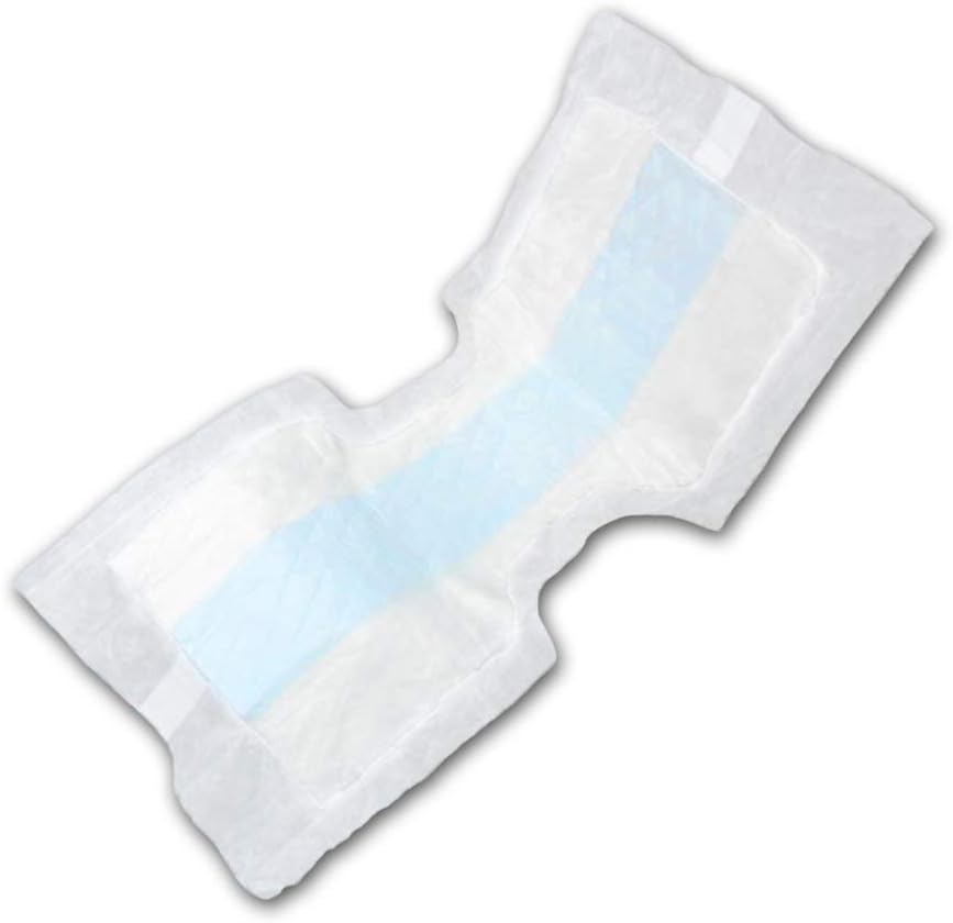 NorthShore EternaDry Booster Pads with Adhesive, Large, 30 Count | Diaper Doublers for Men and Women, Extended Leak Protection, Overnight Heavy Bladder Leaks, Minimize Changes, 6x16 in.