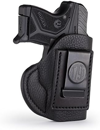 1791 GunLeather Ruger LCP & SR22 Premium Leather Holster - Super Soft & Comfortable IWB CCW Leather Gun Holster - Right Handed - Fits Ruger LCP, SR22, Walther PPK & Kahr CW380