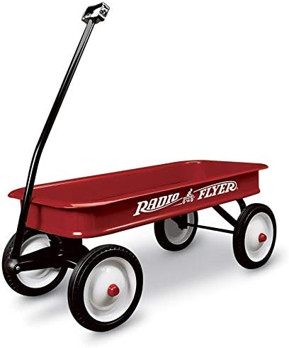 Radio Flyer 18 Classic Kids Toddler Original Little Red Riding Wagon Toy, 100th Anniversary Edition