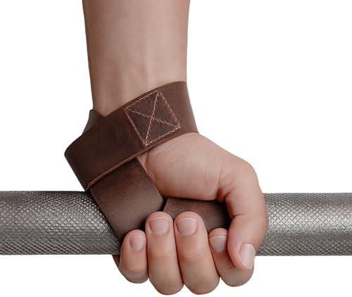 Hide & Drink, Set of 2 Lifting Wrist Straps, Bodybuilding, Sports, Gym, Fitness, Accessories, Strenght Training, Full Grain Leather, Handmade