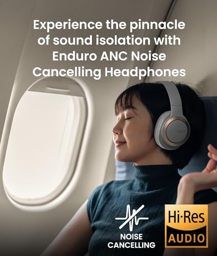 Cleer Audio Enduro ANC Noise Canceling Headphones, Dark Navy