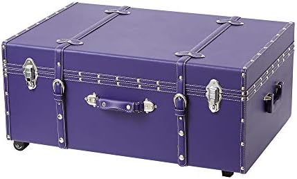 DormCo The Texture Brand Trunk - Plum - Large