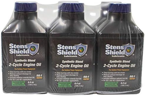 Stens 2-Cycle Engine Oil 770-646, Twenty-Four 6.4 oz. Bottles per case