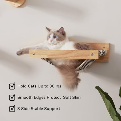 FUKUMARU Hammock Wall Mounted Cat Beds and Perches