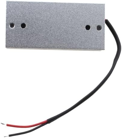 AGPtek 60kg Fail-Safe Electric Magnetic Lock for Door Access Control System | 130LBs Holding Force, NC fail-safe Mode, Low Power, Indoor Door Entry