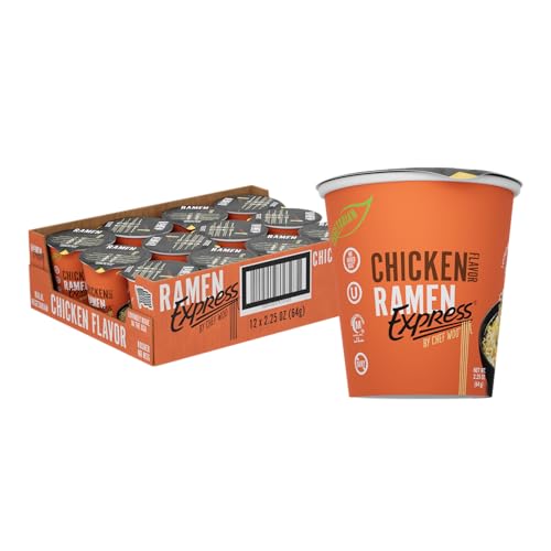 RAMEN EXPRESS Chicken Flavor Ramen Cup Noodle