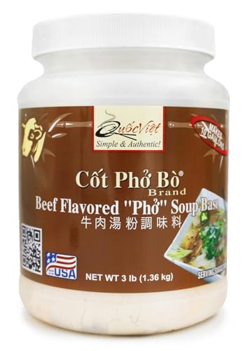 Quoc Viet Foods Beef Flavored "Pho" Soup Base 10oz Cot Pho Bo Brand