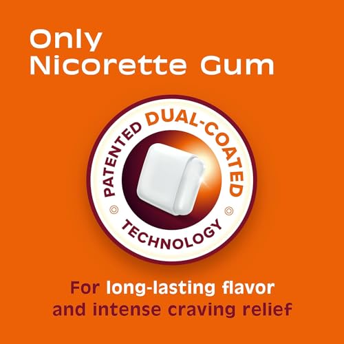 Nicorette Gum 2mg Fruit Chill - 20 Ea, Pack of 3