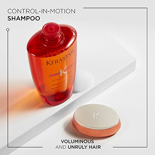 Kerastase Discipline Oleo-Relax Shampoo - Oil-infused Anti-Frizz Shampoo, Moisturizes and Protects Hair, 8.5 Fl Oz