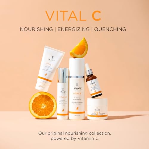 IMAGE Skincare, VITAL C Hydrating Face Serum, with Vitamin C and Hyaluronic Acid, to Brighten, Tone and Smooth Appearance of Wrinkle