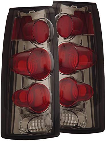 ANZO USA 211154 Dark Smoke 3D Style Taillight for Chevrolet GM Truck - (Sold in Pairs)