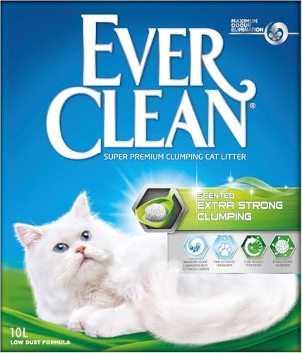 Ever Clean Extra Strong Clumping Cat Litter, 10 Litre, Scented