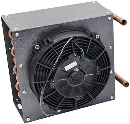 17,000 BTU 12 Volt Low Profile Universal Auxiliary Cab Heater Car, UTV, Truck, Van