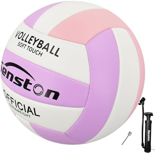 Senston Volleyball Official Size 5 Soft Waterproof for Indoor Outdoor Beach