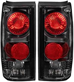 Anzo USA 211031 Chevrolet S10 Black Tail Light Assembly - (Sold in Pairs)