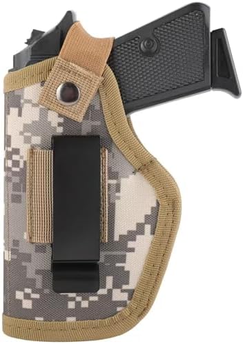 Gun Holsters for Men/Women, 380 Holster for Pistols, Universal Airsoft Right/Left, IWB/OWB 9mm Holsters for Concealed Carry, Fits Glock