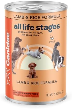 Canidae All Life Stages Premium Wet Dog Food for All Breeds, All Ages, Chicken & Rice Recipe, 13 oz. (Case of 12)